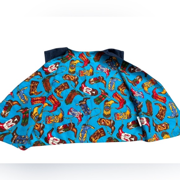 Rare Alfredo’s Wife multicolored boot vest size small - Picture 5 of 9